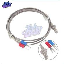 M6 M8 Screw Probe K PT100 type Thermocouple Temperature Sensor with 1M 2M Wire Cable for Industrial Temperature Controller 2024 - buy cheap