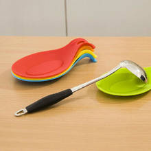 Kitchen Silicone Spoon Insulation Mats Holder Spatula Coaster Tray Pad Placemat 2024 - buy cheap