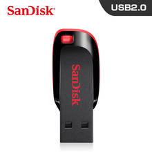 SanDisk-unidad Flash USB CZ50 Cruzer Blade, 16GB, 32GB, 64GB, 128GB, unidad flash USB 2,0, pendrive para PC 2024 - compra barato