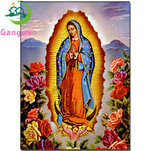 DIY diamond painting virgin mary cross stitch full mosaic diamond embroidery square / round 5D handmade gift home decoration 2024 - buy cheap