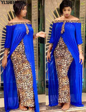 Рамадан Арабский Дубай мусульманская одежда Eid Мубарак мусульманская абайя платье Мода для женщин индейский лоскутный принт халат индийский кафтан платье 2024 - купить недорого