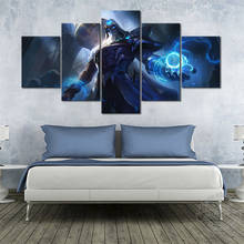 No Frame League of Legends-Póster de juego, figura del campeonato de LOL, imagen de pared de The Rune Mage Ryze para decoración del hogar, pintura de pared 2024 - compra barato