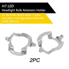 Suporte para lâmpadas led h7, adaptador para mercedes benz série b, ml e volkswagen 2024 - compre barato