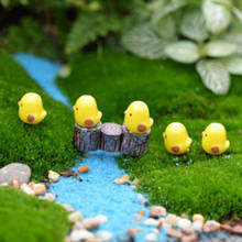 5PC Miniature Figurines Chick Garden Miniatures Micro Landscape DIY Fairy Garden Dollhouse Plant Decoration 2024 - buy cheap