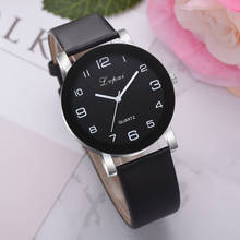 2019 New Famous Brand Women Simple Fashion Leather Band Analog Quartz Round Wrist Watch Watches relogio masculino clock 2024 - buy cheap