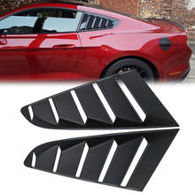 2 PCS Car Side ABS Deflector Vent Window Louver Side Scoop Louver Cover Trim Sticker Fit For Ford Mustang 2015 2016 2017 2018 2024 - buy cheap