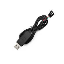 1 Uds., PL2303 PL2303HX, Cable USB a UART, módulo TTL, 4 p, 4 pines, convertidor RS232 2024 - compra barato