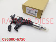 Genuine diesel common rail injector 095000-6750, 095000-6753 for HINO J08E 23670-E0030, 23670-E0031, 23670E0030 2024 - buy cheap