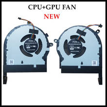 Cheap New Original CPU GPU Cooler Fan For Asus ROG TUF Gaming FX504 FX80 FX80FE FX80G ZX80G ZX80GD FX8Q FX504GD GTX1050 Radiator 2024 - buy cheap