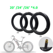 24 26x4.0 Bike Bicycle Inner Tube Tire For Mountain Road Bike Tyre Cycling Tube Accessories For Snow Bike 2024 - buy cheap