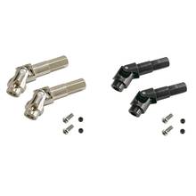2Pcs Metal Universal Steering Joint Drive Shaft for WPL C14 C24 C34 B24 B36 MN D90 D91 MN99S RC Car Parts Accessories 2024 - buy cheap