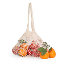 Women Shopping Bags Fruit String Grocery Tote Mesh Woven Net Bag Photography Props High Quality Reusable Shoulder Shopping Bag 2024 - buy cheap