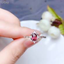 Женское классическое кольцо из серебра 925 пробы, для повседневной носки, 4*6 мм, женское серебряное кольцо с драгоценным камнем в винтажном стиле 2024 - купить недорого