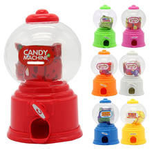 Mini máquina de doce em formato de bolha, dispensador de moedas para crianças, preço do armazenamento, presente de aniversário e natal 2024 - compre barato