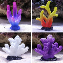 2pcs Aquarium Decoration Artificial Coral Mini Resin Ornaments Fish Tank Landscaping Aquascape Decor Aquarium Accessories 2024 - buy cheap