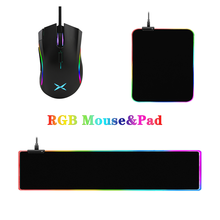 USB Optical Computer Mouse RGB Gaming Mouse 12000DPI Wired Ergonomic Mice Office PC Gaming Mause with Mousepad For Laptop Mac 2024 - buy cheap