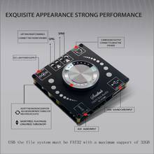 XY-AP100L Bluetooth 5,0 100WX2 стерео усилитель доска AUX звуковая карта с интерфейсом USB цифровой Мощность Amp усилитель DC 12V 24V музыки усилителя 2024 - купить недорого