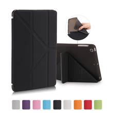 Capa dobrável para ipad mini, capa de silicone tpu macio para proteção ipad mini 1 2 3 4 5 case 2019'' 2024 - compre barato