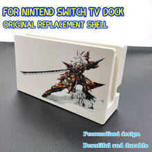 2021 NEW For Nintend Switch TV Dock Animal Crossing Console Replacement Housing Shell Cover for Nintendo Switch TV Dock Case 2024 - buy cheap