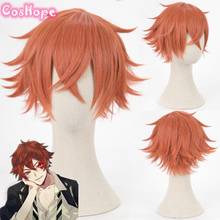 Ace Trappola Wig Twisted Wonderland Cosplay Men Short Orange Wig Cosplay Anime Cosplay Heat Resistant Synthetic Wigs 2024 - buy cheap