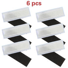 6/10 PCS robot hepa filter sponges For Cecotec Conga Excellence 1090 robot vacuum cleaner parts accessories filters replacement 2024 - buy cheap