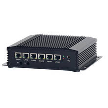 6 * LAN 1 * COM мини-маршрутизатор для ПК 4G поддержка Core i5 8265U i5 4200U 4300U i3 6157U Celeron 2955U HD AES-IN DDR4 промышленный компьютер 2024 - купить недорого