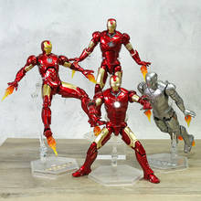 Figuras de acción de Marvel, juguetes coleccionables de Iron Man, Mark II III, IV, V VI, MK 2, 3, 4, 5, 6, 7 pulgadas, en PVC, 18cm 2024 - compra barato