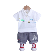 New Summer Baby Girl Clothes Children Boys Cotton Fashion T-Shirt Shorts 2Pcs/Sets Toddler Sports Casual Costume Kids Tracksuits 2024 - buy cheap