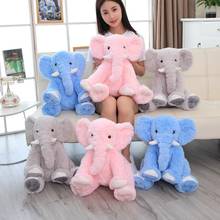 Elefante de peluche suave de 50cm para niños, muñeco relajante, almohada de elefante, regalos de navidad 2024 - compra barato