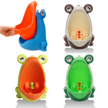  Frog Plastic Baby Boys Children Pee Potty Toilet Training Kids Urinal Bathroom 2024 - buy cheap