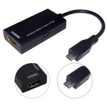 Cable Micro USB macho a HDMI, adaptador hembra compatible con Samsung, LG, HUAWEI, NOKIA, HTC 2024 - compra barato