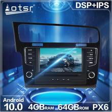 Aotsr-reproductor Multimedia con Android 10,0 y navegación GPS para Volkswagen, Radio de coche con DSP, 4 + 64G, HD, DVD, para Volkswagen VW Golf 7, años 2013 a 2018 2024 - compra barato