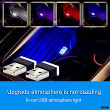 Estilo de coche USB atmósfera luz macho decoración lámpara para ford f 150 F-150 fusión mustang explorer focus st 3 borde escapar 2024 - compra barato