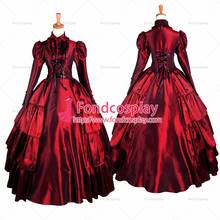 Vestido de baile vitoriano rococo, traje gótico punk sob medida [g1434] 2024 - compre barato