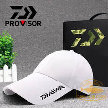 2020 DAIWA Summer Men Lady UV Protection Peaked Cap Fishing Cap Sports Cap Quick Dry Camouflage Sunscreen Hat 11cm Baseball Cap 2024 - buy cheap