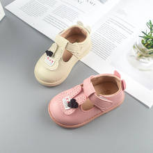 2021 New Style CHILDREN'S Shoes Soft Bottom Cartoon PU Leather Infant Girls Baby Shoes Toddler Shoes Casual Soft Anti-slip 2024 - buy cheap