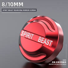 Spirit Beast M8 M10 мотоциклетный винт с отверстием для зеркала для Honda Yamaha Suzuki Kawasaki Harley Benelli Ducati Марка triumph bmw KTM 2024 - купить недорого