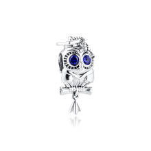 acsesoris for women Wise Owl Graduation Charm Sterling Silver Jewelry Fits silver 925 bracelets For Woman DIY Beads 2024 - buy cheap