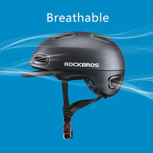 ROCKBROS EPS Integrally-molded Helmet Bike Unisex Breathable Shockproof Cycling Bicycle Helmet Adjustable Hat Cycling Equipment 2024 - buy cheap