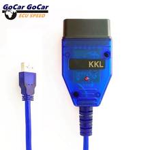 OBD2 USB диагностический сканер для VAG 409 KKL USB считыватель кодов для AUDI/VW/Skoda/Seat KKL 409 для серии VAG 2024 - купить недорого