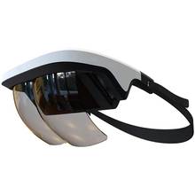 Auriculares AR inteligentes, gafas AR 3D de realidad aumentada, gafas VR para iPhone y Android, vídeos y juegos en 3D 2024 - compra barato
