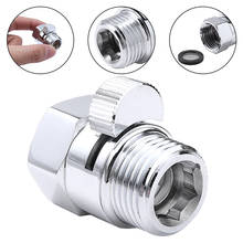 Practical Brass Shower Head Control Valve G1/2" For Connectors Shower Head Flow Control Shut OFF Valve Connector Water Saver 2024 - buy cheap