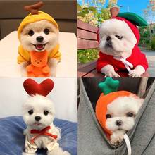 Warm Dog Hoodies Cute Cat Coat Fleece Dogs Jacket Sweatshirt Christmas Dog Costume Outdoor Chihuahua Pug Winter Ropa Para Perro 2024 - buy cheap