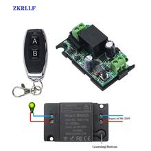 433MHz 220V Lamp Wireless Remote Control Switch 433 MHz 110V ON/OFF Remote Control Receiver Transmitter For Led Lights Bulb DIY 2024 - buy cheap