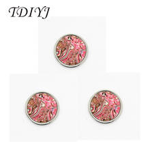 TDIYJ новый дизайн 33 мм большой розовый диск для монет с раковиной для монетницы кулон ожерелье 1 шт./лот 2024 - купить недорого