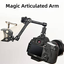 SOONPHO Adjustable Articulating Frction Magic Arm with Clamp Mount Compatible with DSLR Camera Rig, LCD Monitor, LED Lights 2024 - buy cheap