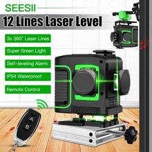 12 Lines 3D Laser Level 360 Green Line Set Self-Leveling Nivel A Laser Level 12 Line 3d 360 Tile Ceiling Floor Lazer Levels 2024 - buy cheap