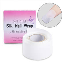 1 Roll White Fiberglass Nail Wrap Reinforce Strong Nail Protector for UV Gel Acrylic Nails Self Adhesive Nail Art Tool New Hot 2024 - buy cheap