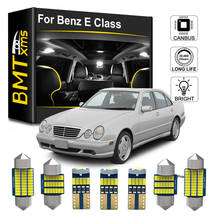 BMTxms-luz LED Interior para coche, Canbus de Color para Mercedes Benz Clase E W210 sedán E220 E240 E270 E300 E320 E420 E430 E55 AMG, 17 Uds. 2024 - compra barato