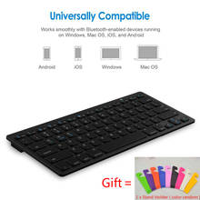 Bluetooth Keyboard For computer tablet pc and phone for Laptop keyboard support laser Russian/Spanish/Arabic letters and so on 2024 - buy cheap